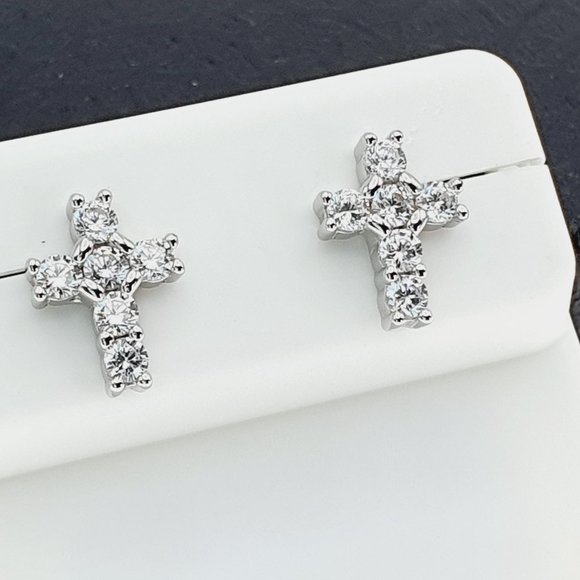 - "925 sterling silver luxury CZ earrings for women/girls, Best for gift… - Picture 8 of 11